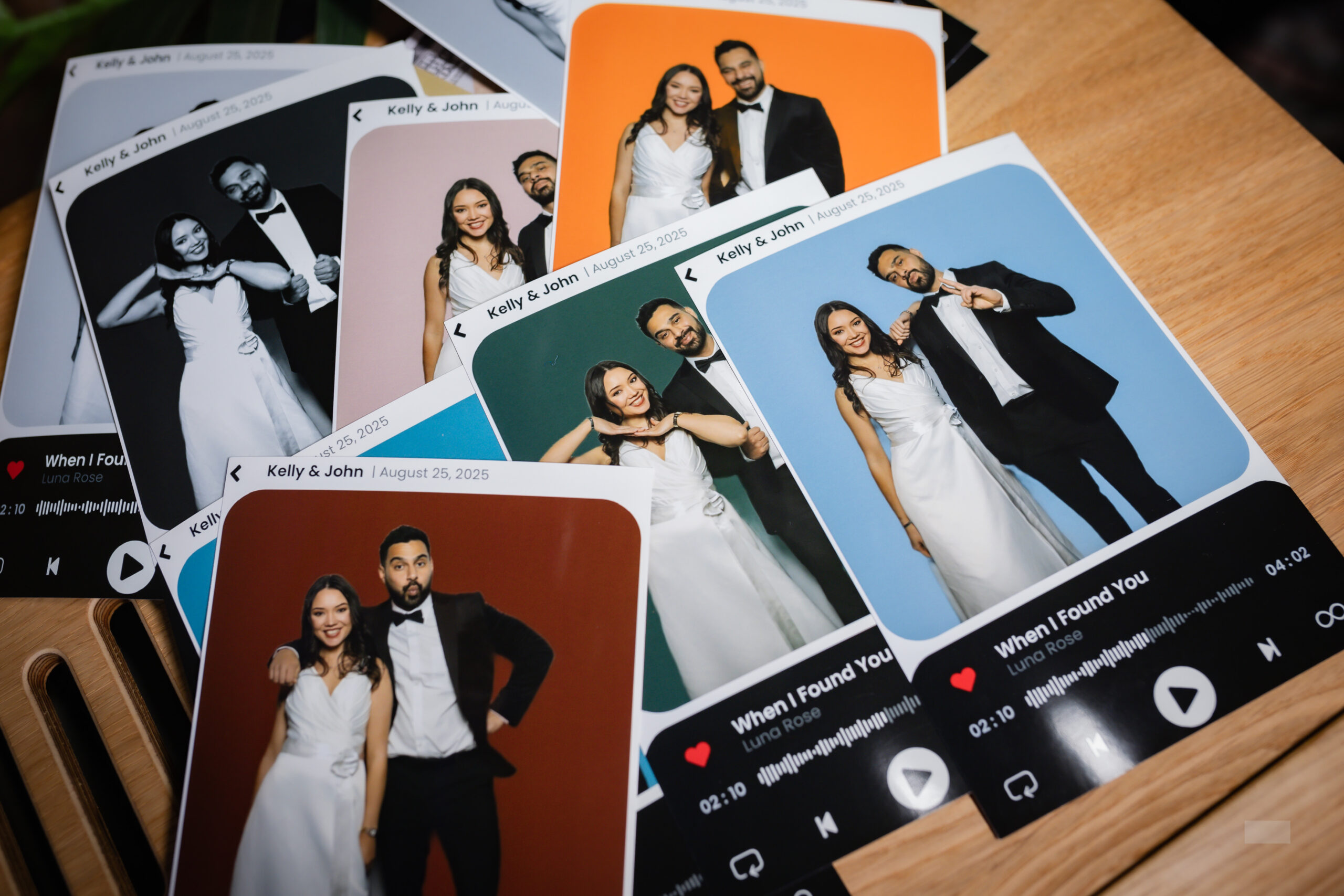 Wedding photo booth experience